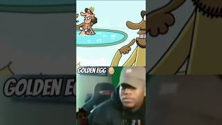 Golden eggs 🥚 funny memes comedy animation duet troling lamput trending cartoon trollface [upl. by Eerased]