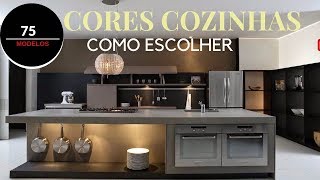 Como Escolher Cor Certa Para Cozinha  Rizza Diniz Arquiteta [upl. by Lulu784]