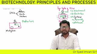 Biotechnology 1 Principles and processes Class 12 NCERT Based Lecture for NEET Aspirants [upl. by Ellehcin565]