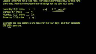 Estimation with Decimals [upl. by Nathanil999]