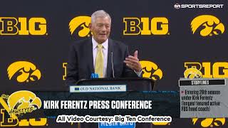 Iowa Coach Kirk Ferentz [upl. by Nethsa]