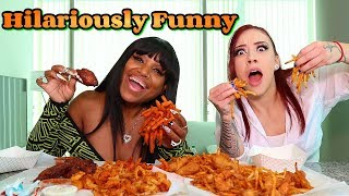 Fried Seafood with Salice Rose hilarious [upl. by Mackay]