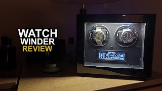 Enigwatch Watch Winder Review [upl. by Himelman279]