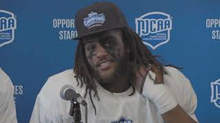 Iowa Western Postgame Press Conference  2023 NJCAA DI Football National Championship [upl. by Eyaf]