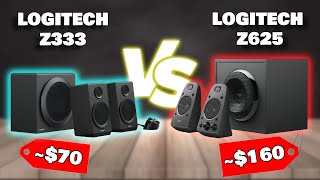 Logitech Z333 vs Logitech Z625 Sound Test [upl. by Keppel]