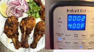 Air Fryer Chicken Fry in Insta Pot I am using for 1st time  Easy amp Quick Air Fried Chicken [upl. by Enael507]