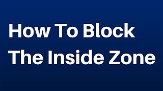 Making The Inside Zone Blocking Scheme Simple  PSSOSHOW 1 [upl. by Asillam]