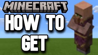 How to Get a Cleric Villager in Minecraft Quick Tutorial [upl. by Larena]