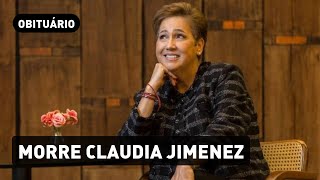 Atriz Claudia Jimenez morre aos 63 anos [upl. by Westfahl490]