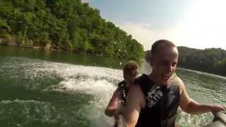 Houseboating Paradise Dale Hollow 2013  GoPro [upl. by Hamlin]