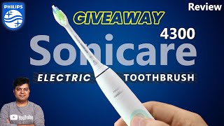 Philips Sonicare 4300 Review  Advanced Sonic Technology  7X Plague Removal [upl. by Annaeiluj]