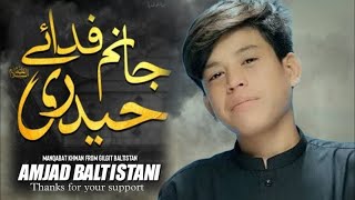 Jaanam FidaeHaideri Official Video  Amjad Baltistani AIMDQ [upl. by Tressia]