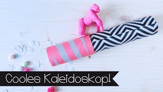 DIY  KALEIDOSKOP I BASTELN MIT KINDERN [upl. by Guinn544]