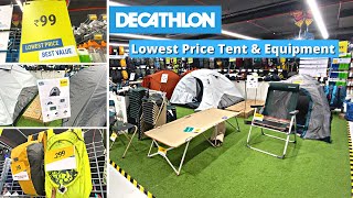 Best Camping Tent amp Gear in Decathlon  Decathlon Malad [upl. by Weide]