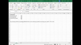 MS Excel in de praktijk Oefening 04 [upl. by Esertak]