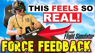 WOW A FORCE FEEDBACK YOKE thats AFFORDABLE CLS60 Yoke Review  Somnium VR1 Mixed Reality  MSFS [upl. by Oleta594]