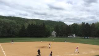 Heres the final out of Millersburgs 102 victory over Juniata [upl. by Dorella803]