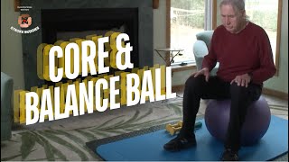 Master Your Balance Core Strength amp Balance Ball Exercises for Stroke Recovery [upl. by Erda]