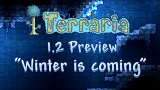 Terraria 12  IceFrost biome preview  Viking skeleton Penguins and Pirate hats [upl. by Scrivens]