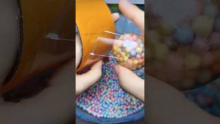 Pompom orange tape Ball music bollywood newsong shortsviral diy nanocraft [upl. by Marsden]