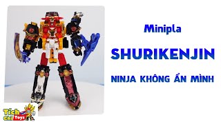 Review Đồ Chơi Minipla Shurikenjin  Shuriken Sentai Ninninger  ニンニンジャー  Tích Chi Toys [upl. by Alick332]