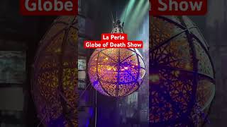 La Perle Globe of Death La Perle Dubai’s Spectacular Show insidedubai [upl. by Janeva]