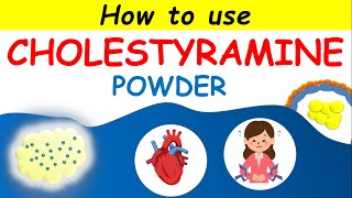 Cholestyramine Questran Powder  Uses Mechanism and Side effects [upl. by Muller]