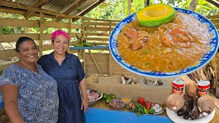 ASOPAO DE GALLINA CON PLÁTANO MADURO MARILUZ SACA Aceite De Arreque LA VIDA DEL CAMPO [upl. by Ak]