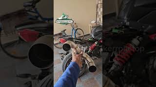 Benelli 600i exhaust change [upl. by Thierry]