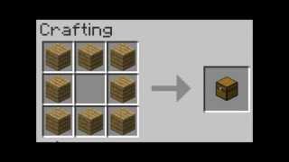 Minecraft How to craft everything Part 1 [upl. by Oilejor]