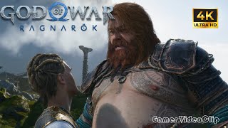 GOW Ragnarök  The Runaway and Into The Fire Quests Part 9 PC 4k [upl. by Cecelia449]