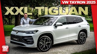 VW TAYRON 2025  Der XXL Tiguan Allspace Nachfolger im ersten Test  VauMax Review [upl. by Cybil]