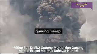 MERAPI MELETUS  BARU SAJA MERAPI amp MARAPI MELETUS DAHSYAT HARI INI 3 JUNI 2024  ERUPSI MERAPI [upl. by Willett385]