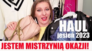 JESIENNY HAUL ZAKUPOWY  Zara Pinko Tommy Hilfiger Mango TRENDY JESIEŃ ZIMA 202324 [upl. by Aihtenyc57]