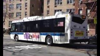 MTA 2009 Orion VII 07501 NG HybridElectric Low Floor 4422 Bx16 bus [upl. by Herman467]