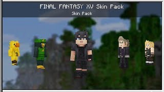 Minecraft Nintendo Switch Edition  Final Fantasy XV Skin Pack All Skins [upl. by Harriet]