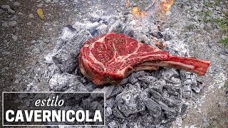 Carne Asada estilo Cavernícola  La Capital [upl. by Elleirbag835]