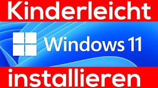 Kinderleicht Windows 11 richtig installieren deutsch  Festplattenumbau [upl. by Oinotna]