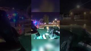 Police save man drowning in car crashed in pool [upl. by Dimah]