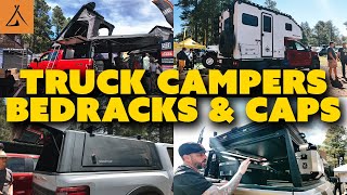 40 Truck Campers Bedracks amp Truck Caps of Overland Expo West 24 [upl. by Assen]