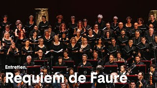 Requiem de Fauré  Entretien [upl. by Laban]