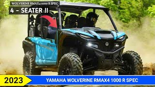 2023 Yamaha Wolverine RMAX4 1000 R Spec Review Colors Price and Specs [upl. by Akieluz]