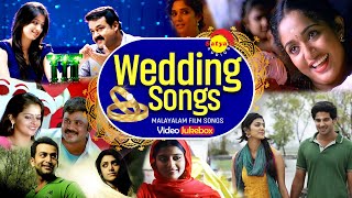 Wedding Songs  Malayalam Film Songs  Video Jukebox [upl. by Vilberg]