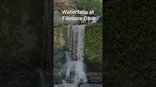 Hiking Waterfalls amp Gorge Trail at Fillmore Glen hiking travelvlog [upl. by Ahseuqram37]