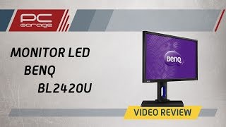 PC Garage  Video Review Monitor LED BenQ BL2420U [upl. by Assilac]