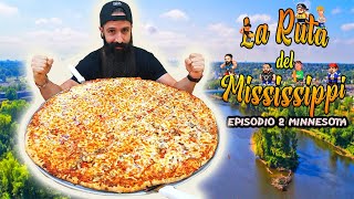 LA PIZZA DE 30 PULGADAS EN MINNESOTA  La Ruta del Misisipi Episodio 2 [upl. by Kaplan]