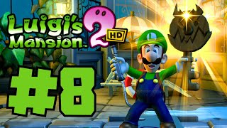 IVE GOT THE POOL KEY  Luigis Mansion 2 HD Gameplay Walkthrough Part 8 [upl. by Ariane198]