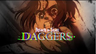 Attack On Titan  Daggers「 Metal AMV 」 [upl. by Buschi]