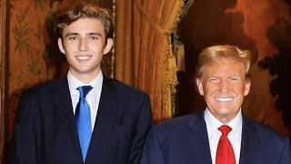 Barron Trump The Definition of High Class youtubeshorts patrickbetdavid barrontrump [upl. by Hussar]