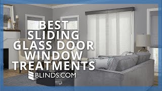 Best Sliding Glass Door Window Treatments  Blindscom [upl. by Drye]